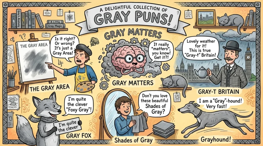 gray puns