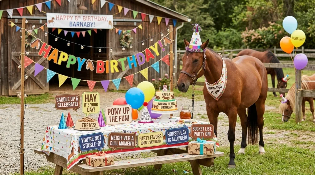 horse birthday puns