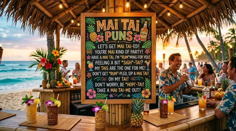 mai tai puns