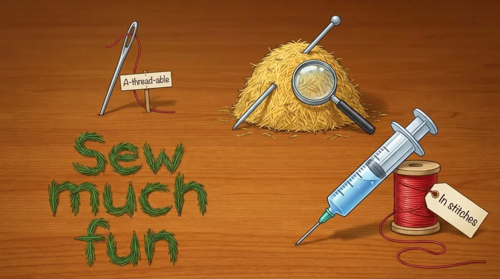 needle puns