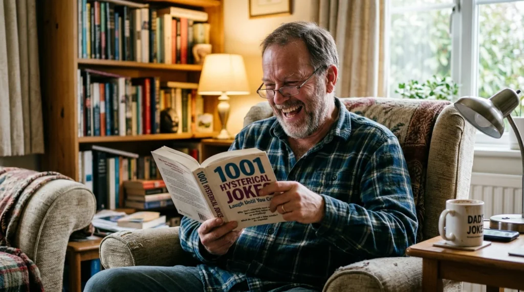 reading jokes