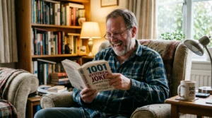 reading jokes