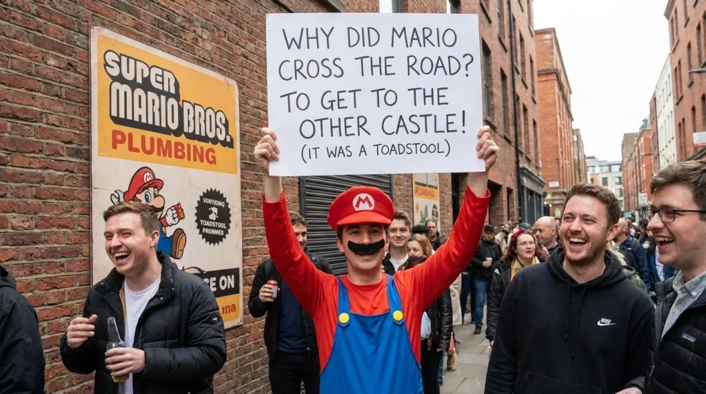 super mario jokes