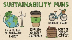 sustainability puns