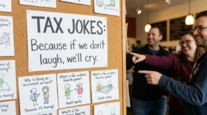 tax jokes