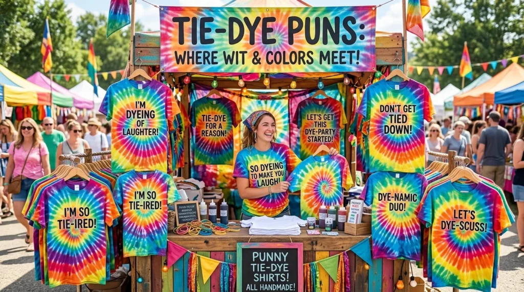 tie dye puns