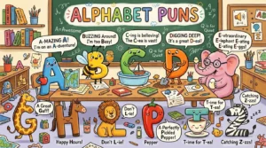 alphabet puns