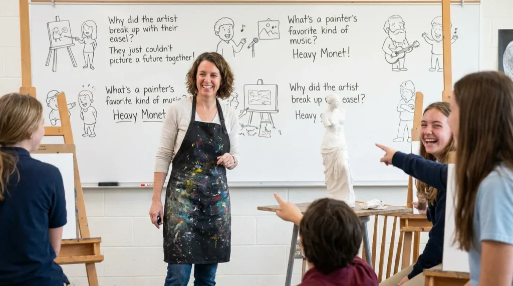 art teacher jokes