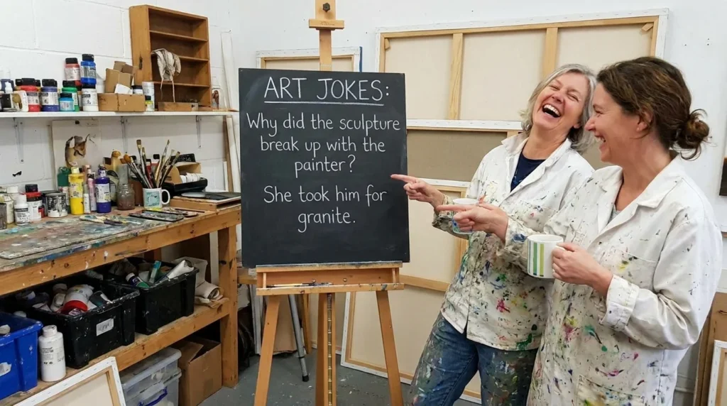 artist jokes