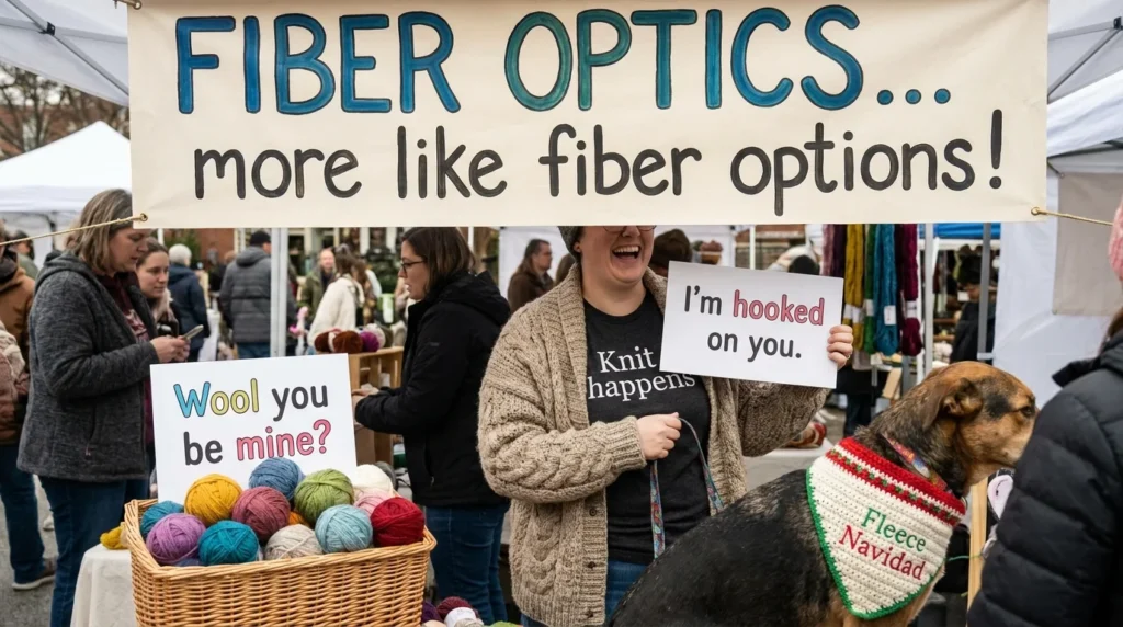fiber puns