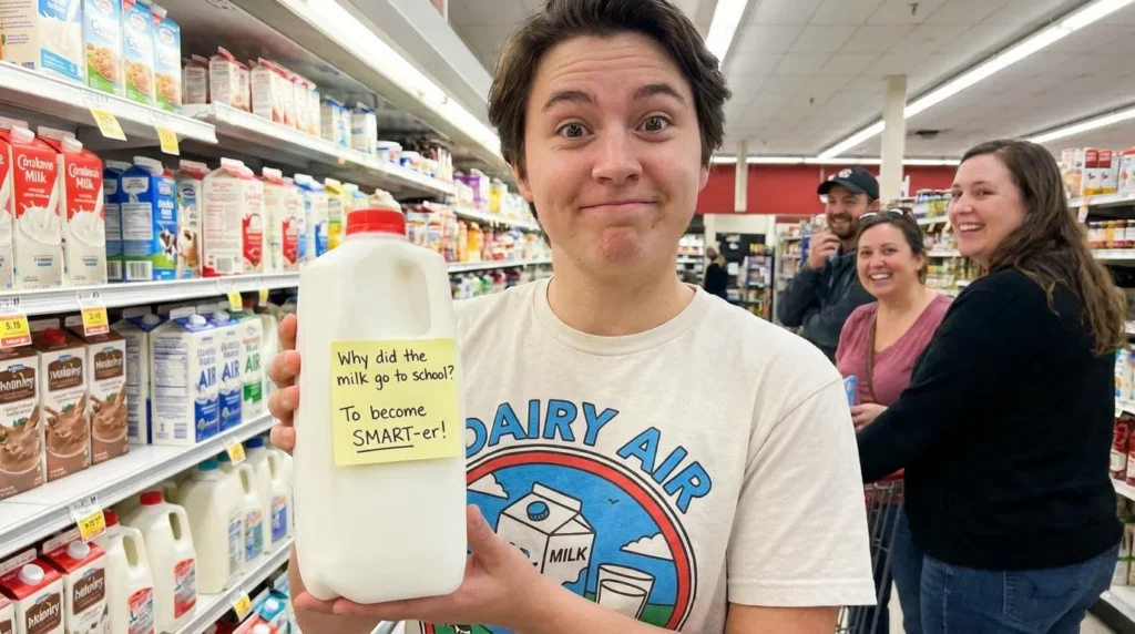 milk jokes