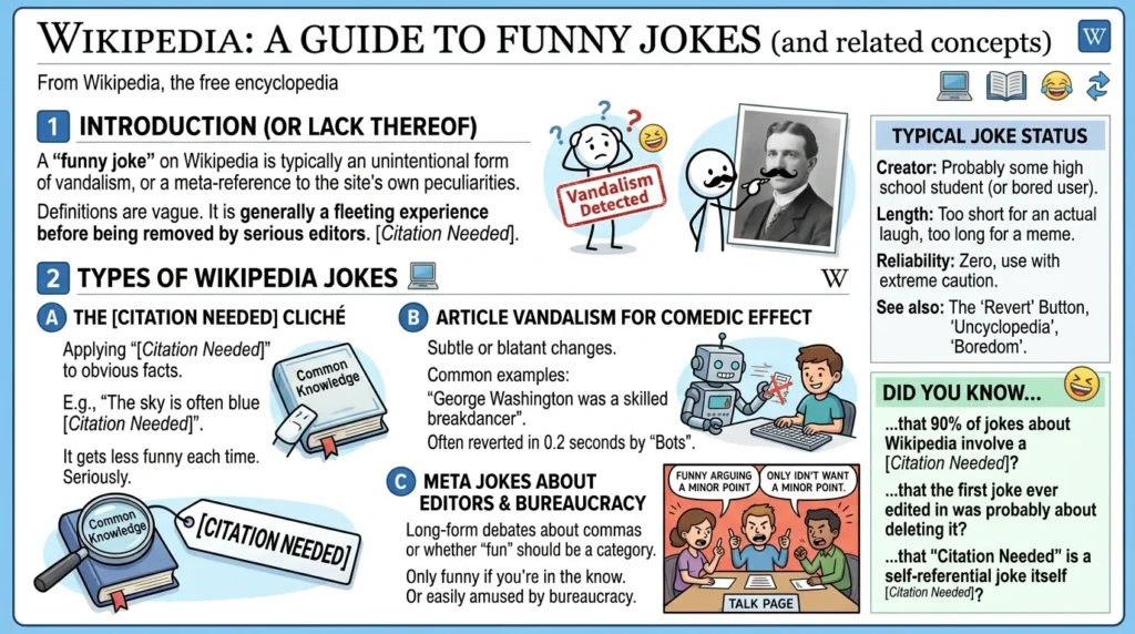 wikipedia jokes