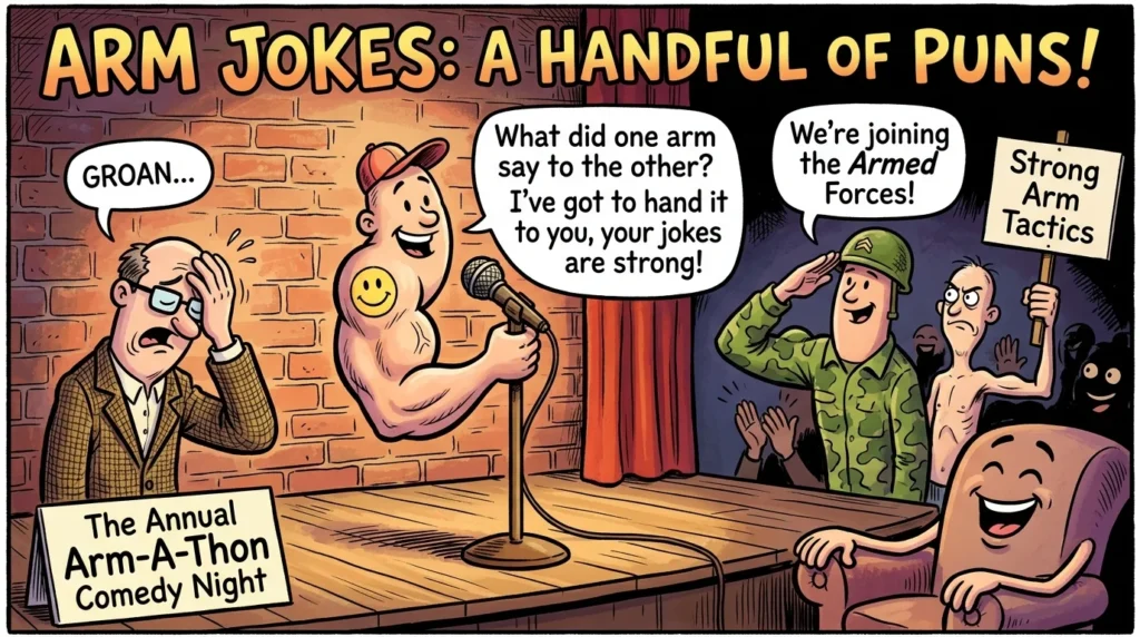 arm jokes