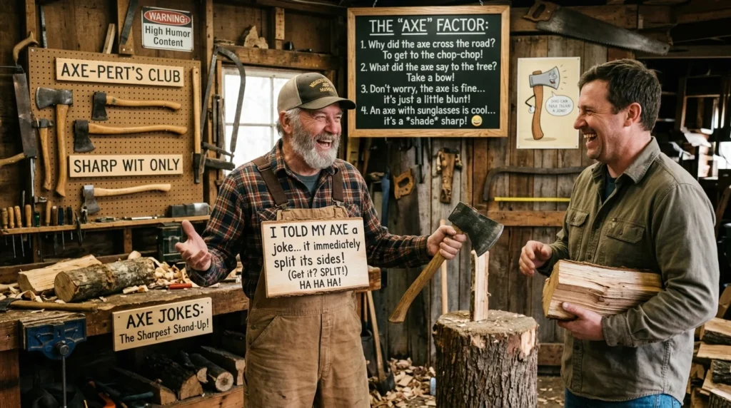 axe jokes