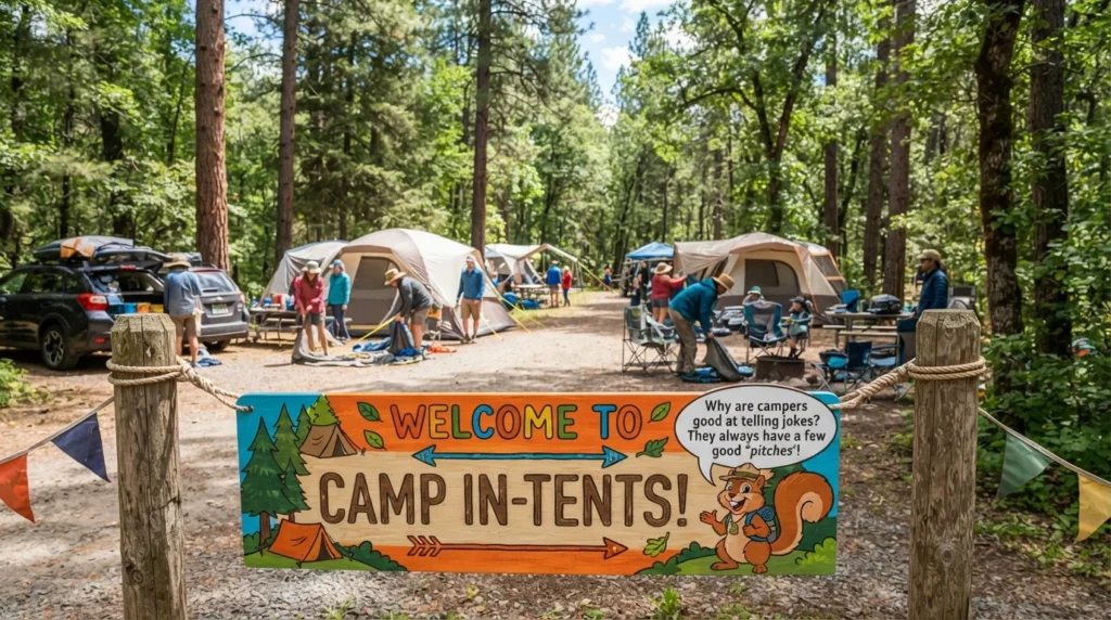 campground jokes