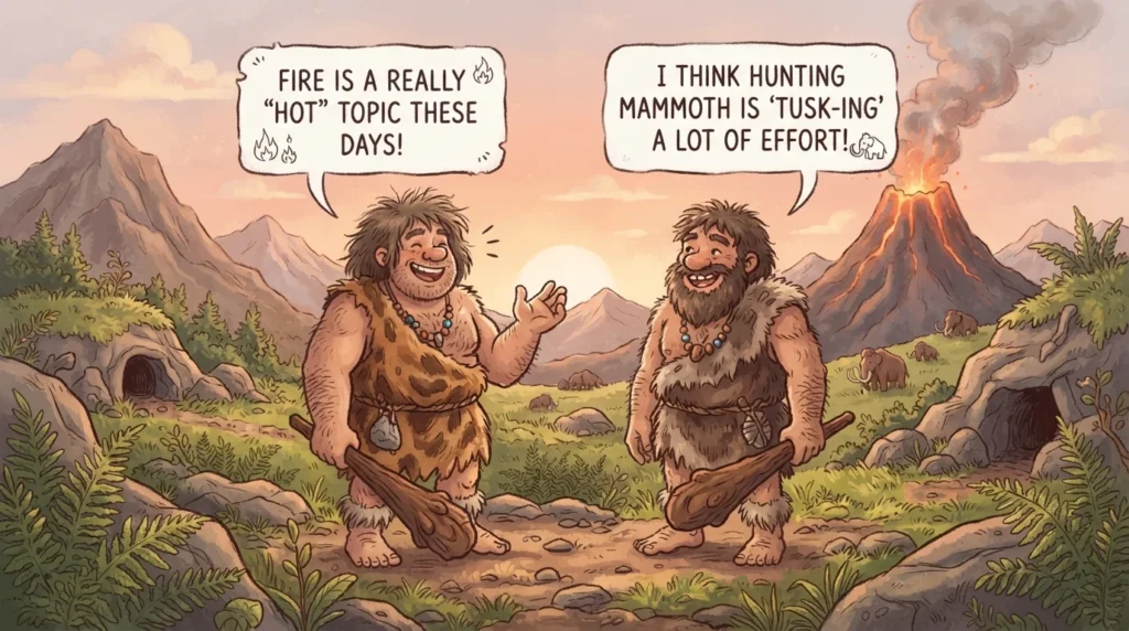 caveman jokes