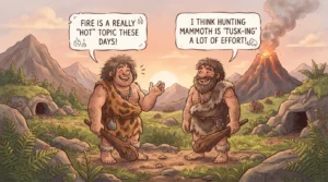 caveman jokes