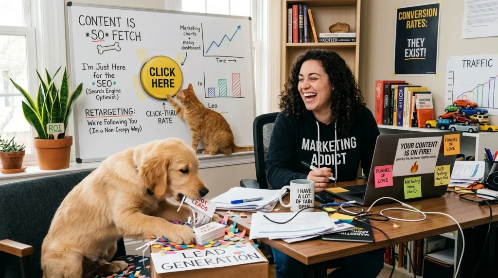 digital marketing puns