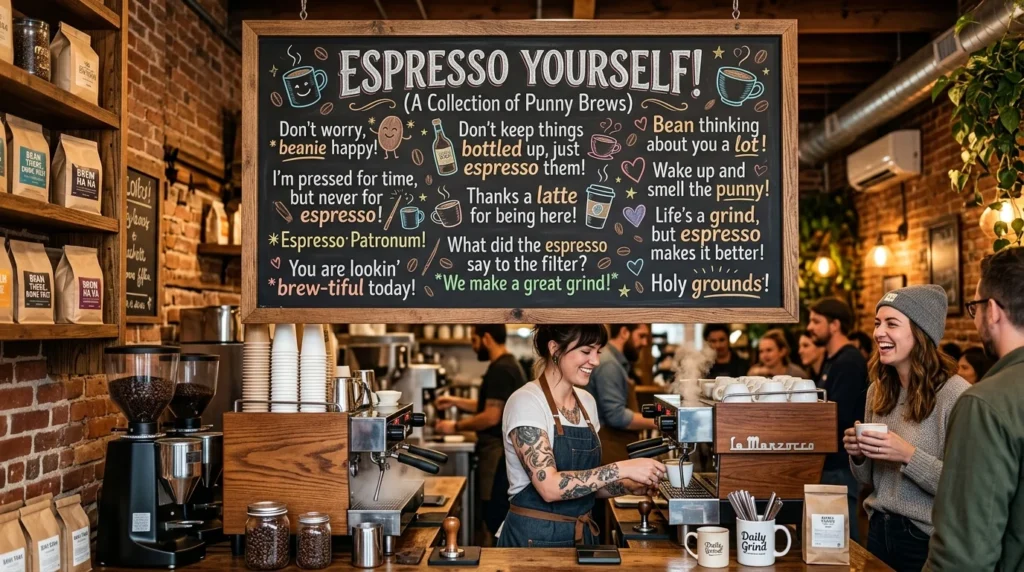 espresso puns
