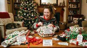 gift wrapping puns