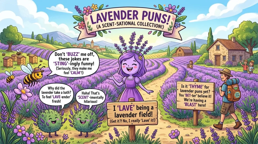 lavender puns