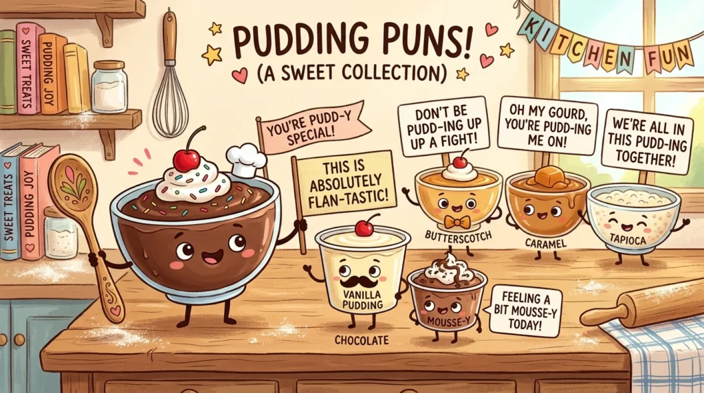 pudding puns