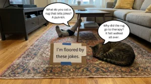 rug jokes